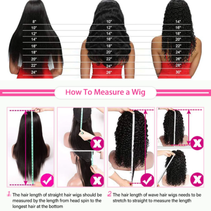 Tahikie Yaki Body 360 Lace Frontal Wig Sung Fit Drawstring Human Hair Wig